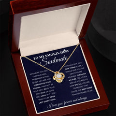 I Love You Knot Necklace To My smokin hot soulmate,jewelry,AliExpress,,Necklace of Love,necklaceoflove.com,US,Florida