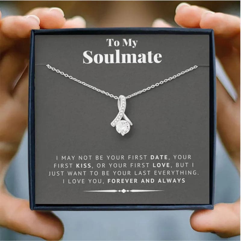 To my Soulmate Pendant Necklace - Necklace of Love