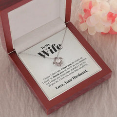 To My Wife Gift Necklace - Necklace of Love