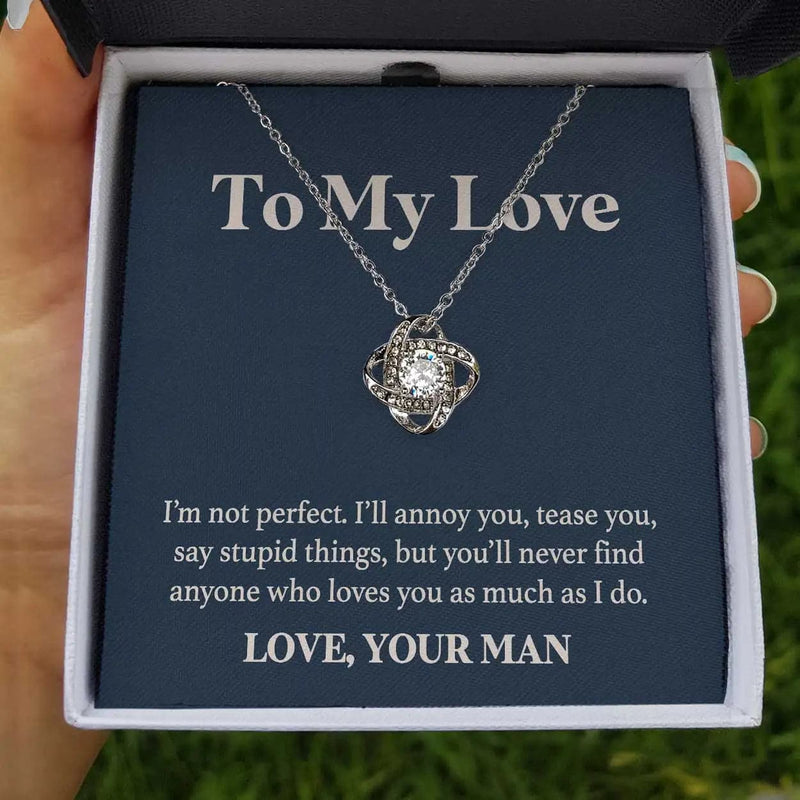 To My Love Wife Necklace - Necklace of Love
