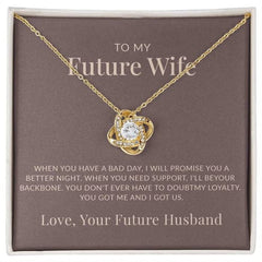 To My Future Wife necklace