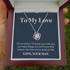 To My Love Wife Necklace - Necklace of Love