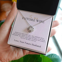 I Love You My Queen Knot Necklace To My Wife,jewelry,AliExpress,,Necklace of Love,necklaceoflove.com,US,Florida