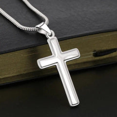 "To My Son" Cross Pendant Necklace,,Necklace of Love,,Necklace of Love,necklaceoflove.com,US,Florida