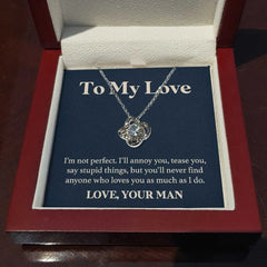 To My Love Wife Necklace - Necklace of Love